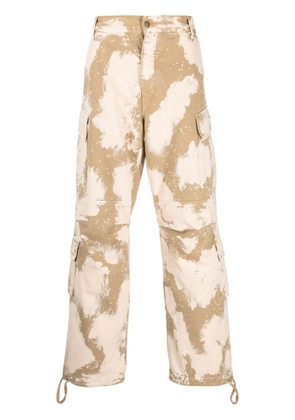DARKPARK Saint cotton cargo trousers - Neutrals