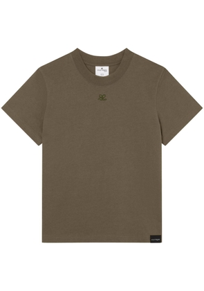 Courrèges AC cotton T-shirt - Green