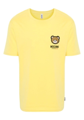Moschino Teddy Bear cotton T-shirt - Yellow