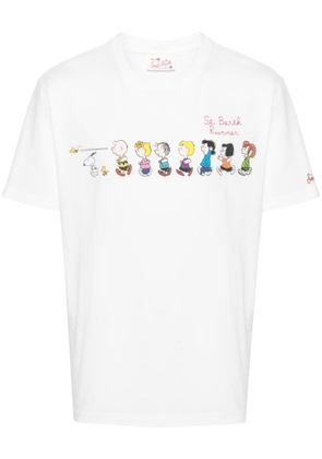 MC2 Saint Barth x Peanuts cartoon-print T-shirt - White
