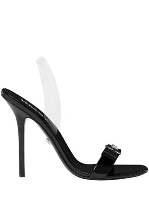 Versace Gianni Ribbon 110mm slingback sandals - Black