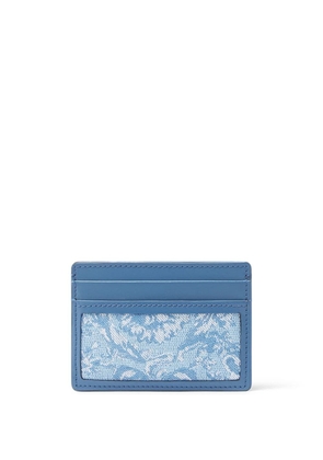 Versace Barocco Athena jacquard cardholder - Blue