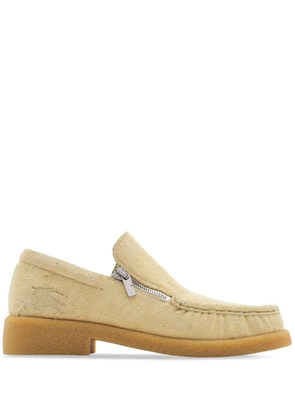 Burberry Chance suede loafers - Neutrals