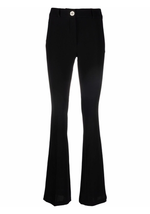 Philipp Plein Elegant flared trousers - Black