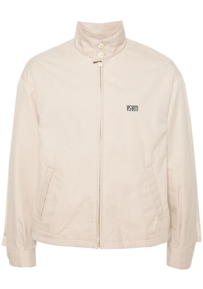visvim Ketchikan logo-embroidered cotton jacket - Neutrals