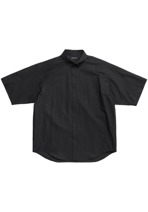 Balenciaga Tape Type short-sleeved shirt - Black