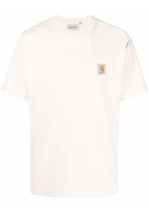 Carhartt WIP logo-patch cotton T-Shirt - Neutrals