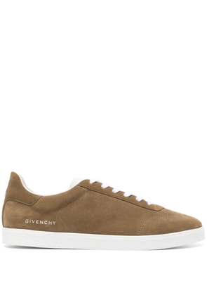 Givenchy Town suede sneakers - Brown