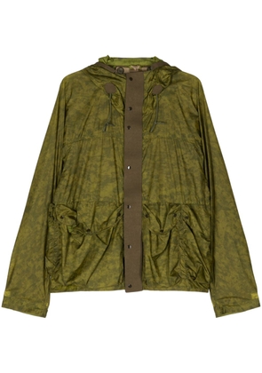 Ten C Sky Ten camouflage-print lightweight jacket - Green