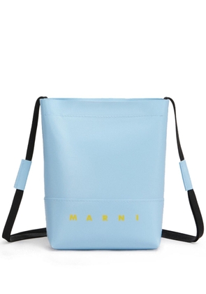 Marni Museu logo-print mini bag - Blue