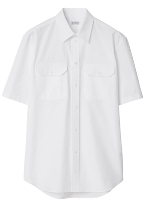 Burberry cotton poplin shirt - White