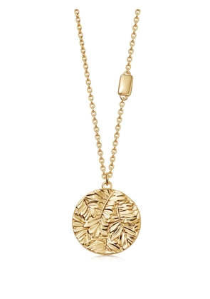 Astley Clarke 18kt recycled gold vermeil Terra Treasured locket necklace