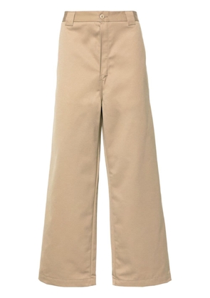 Carhartt WIP Brooker logo-patch trousers - Neutrals