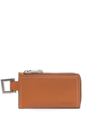 Jacquemus Le Porte leather wallet - Brown