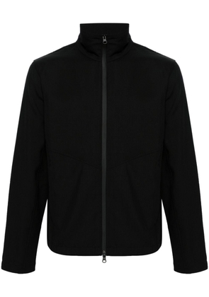 GR10K zip-up wool lightweight jacket - Black