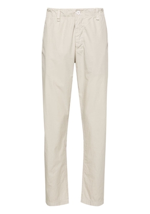 Transit tapered-leg cotton trousers - Neutrals