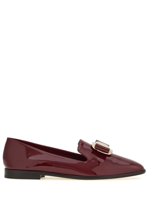 Ferragamo New Vara leather loafers - Red