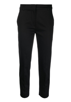 'S Max Mara cropped cotton trousers - Black