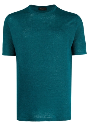 Roberto Collina basic short-sleeved T-shirt - Green
