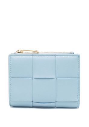 Bottega Veneta Cassete leather wallet - Blue