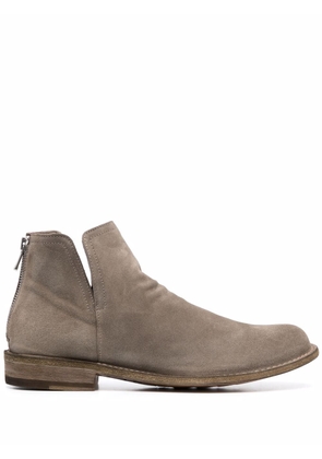 Officine Creative Legrand 160 suede ankle boots - Green