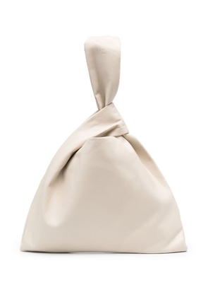 Nanushka Jen top-handle tote bag - Neutrals