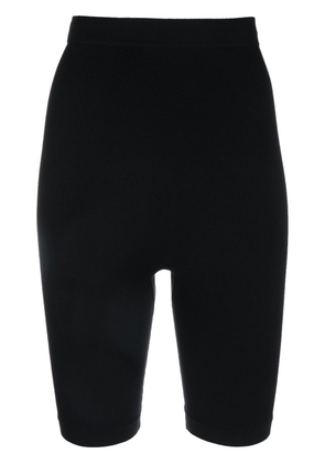 Balenciaga logo-print cycling shorts - Black