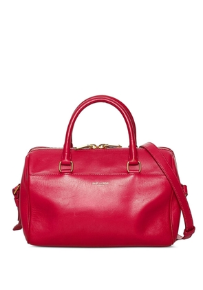Saint Laurent Pre-Owned Classic Baby Duffle Leather satchel - Red