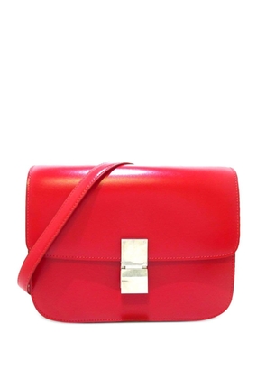 Céline Pre-Owned pre-owned medium Classic Box shoulder bag - Red
