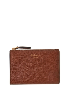 Mulberry Continental bi-fold leather wallet - Brown