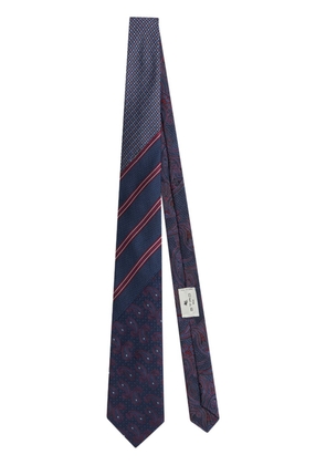 ETRO paisley-print silk tie - Blue