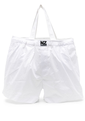 Natasha Zinko cotton tote bag - White