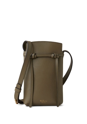 Mulberry Clovelly leather phone bag - Green