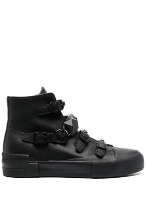 Ash stud-embellished high-top sneakers - Black