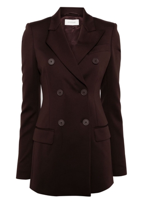 Max Mara double-breasted tailored blazer - Brown