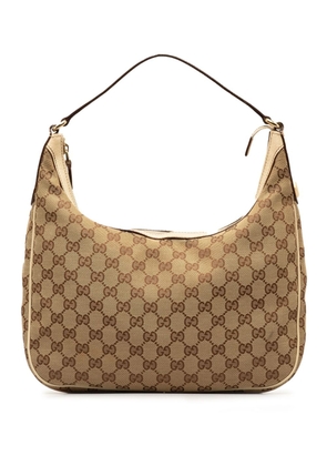 Gucci Pre-Owned 2000-2015 Medium GG Canvas Charmy Hobo shoulder bag - Brown