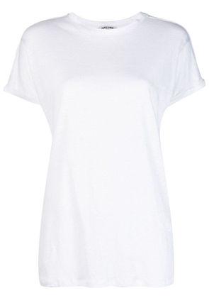 Max & Moi short-sleeve linen T-shirt - White