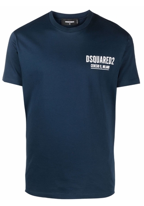 Dsquared2 logo-print T-shirt - Blue