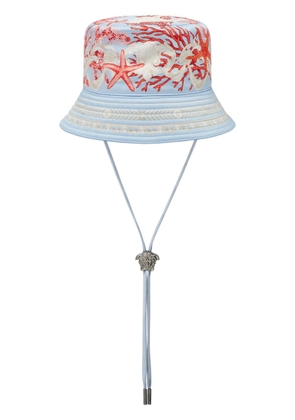 Versace Barocco Sea bucket hat - Blue