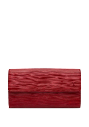Louis Vuitton Pre-Owned 1997 Epi Sarah Wallet long wallets - Red