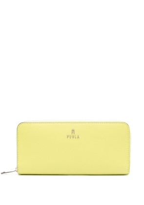 Furla Camelia L leather wallet - Yellow