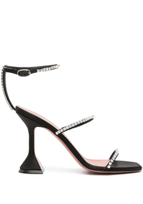 Amina Muaddi Gilda 95mm sandals - Black