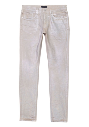 Purple Brand P001 low-rise skinny jeans - Neutrals
