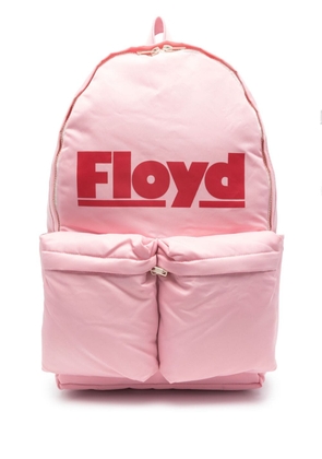 Floyd logo-print backpack - SUGAR PINK