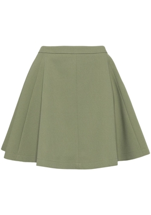AMI Paris high-waisted godet skirt - 365 OLIVE