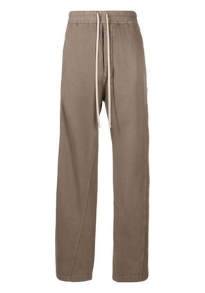 Rick Owens DRKSHDW straight-leg cotton trousers - Brown