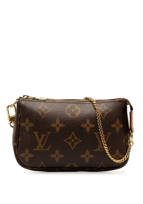 Louis Vuitton Pre-Owned 2011 Monogram Mini Pochette Accessoires shoulder bag - Brown