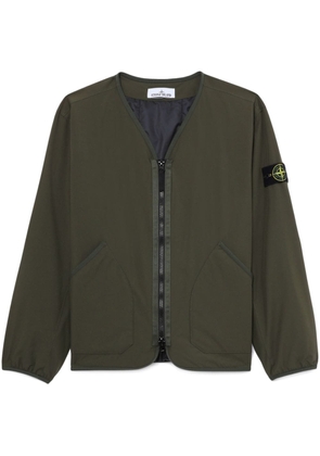 Stone Island Compass-badge padded jacket - Green