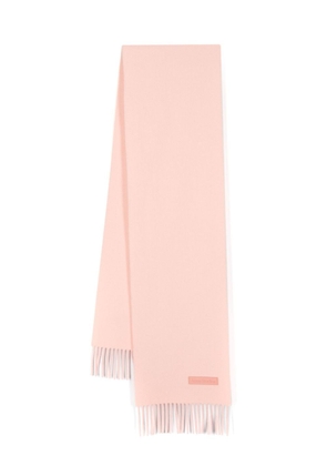 Acne Studios fringed wool scarf - Pink