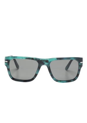 Persol tortoiseshell square-frame sunglasses - Blue